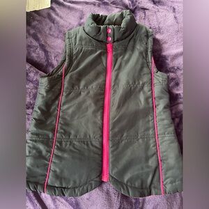 LEI Kids Vest with Pink Zipper